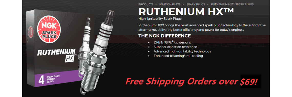 NGK Ruthenium Spark Plugs - ClubPlug.net